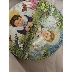 Davenport Collector Plate Linda Worrall Looking Glass River